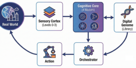 A Neuro-Symbolic Architecture for Industrial Cognition