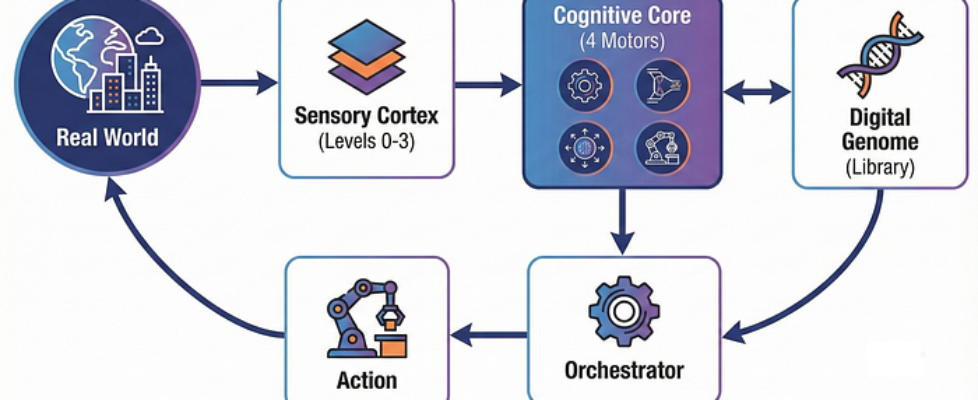 A Neuro-Symbolic Architecture for Industrial Cognition