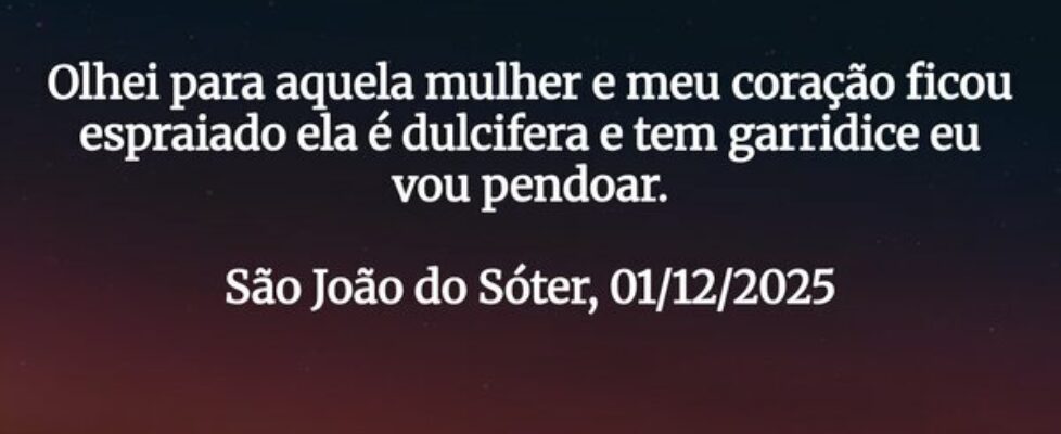 Olhei para aquela mulher e meu coração ficou espra... Adailson Pereira Sales