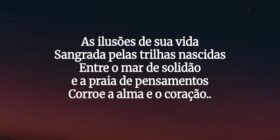 As ilusões de sua vida Sangrada pelas trilhas nasc... Missias