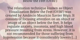 ⁠Relaxation technique of Object Visualization Belo... Amâncio Maurício Xavier Rêgo
