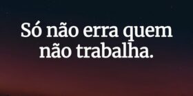Só não erra quem não trabalha.... Bernal, Gabriel
