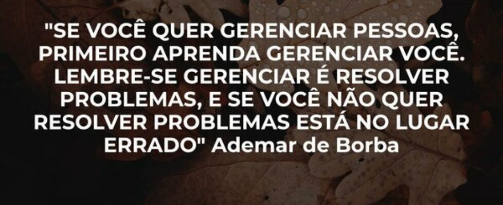 "SE VOCÊ QUER GERENCIAR PESSOAS, PRIMEIRO APR... Boss Player
