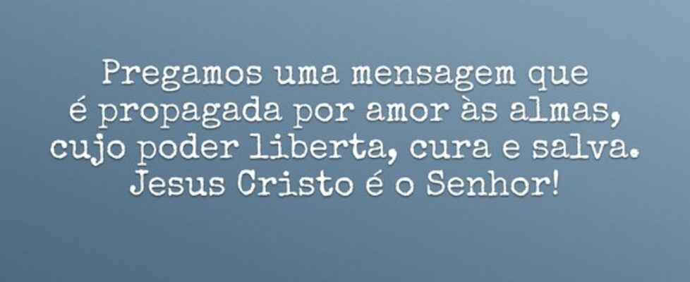 Pregamos uma mensagem que  é propagada por amor às... Dayanne Raissa Dutra Pires