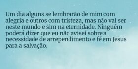 Um dia alguns se lembrarão de mim com alegria e ou... Dayanne Raissa Dutra Pires