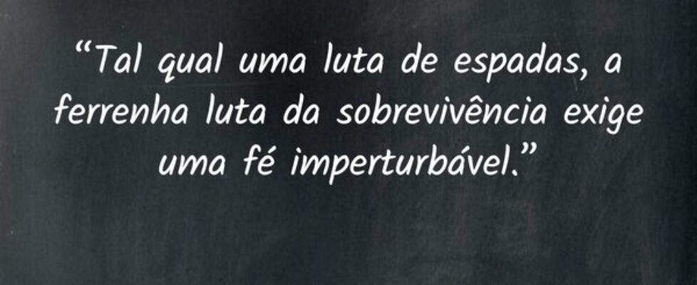 “Tal qual uma luta de espadas, a ferrenha luta da ... Diógenes Neto