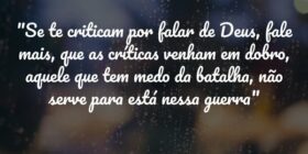 "Se te criticam por falar de Deus, fale mais,... Evangelista Raoney Amorim