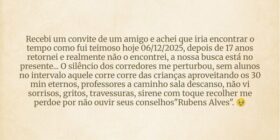 Recebi um convite de um amigo e achei que iria enc... Gilson Faria