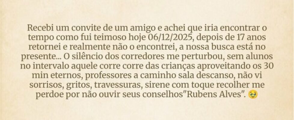 Recebi um convite de um amigo e achei que iria enc... Gilson Faria