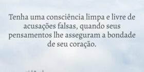 Tenha uma consciência limpa e livre de acusações f... HelgirGirodo
