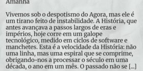 A Vertigem da História e o Sussurro do Amanhã Vi... Israel SolerYsrael Soler