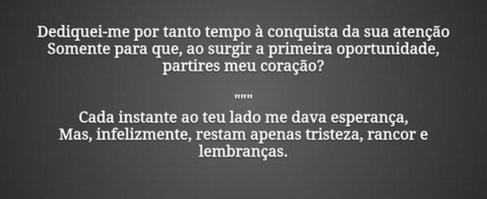 Dediquei-me por tanto tempo à conquista da sua ate... Jennifer Lee
