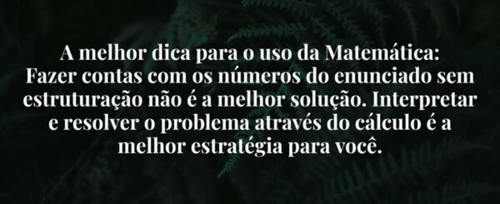 A melhor dica para o uso da Matemática: Fazer cont... Kiel Yam