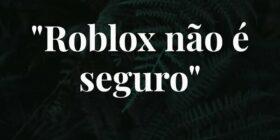 "Roblox não é seguro"... Luiz Gustavo Peres Martins Silva