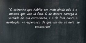 "O estranho que habita em mim ainda não é o m... Marilene Mesquita