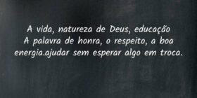 A vida, natureza de Deus, educação A palavra de ho... mecânico 3.1 bikes e moto