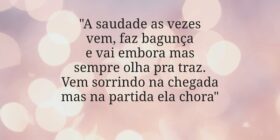 "A saudade as vezes  vem, faz bagunça  e vai ... Miltão Cavalcanti