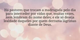 Há pastores que trocam a madrugada pelo dia para i... Miriamleal