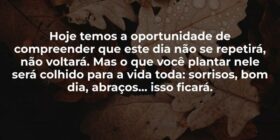 Hoje temos a oportunidade de compreender que este ... radialistadaniel