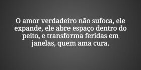 O amor verdadeiro não sufoca, ele expande, ele abr... Tiago Scheimann